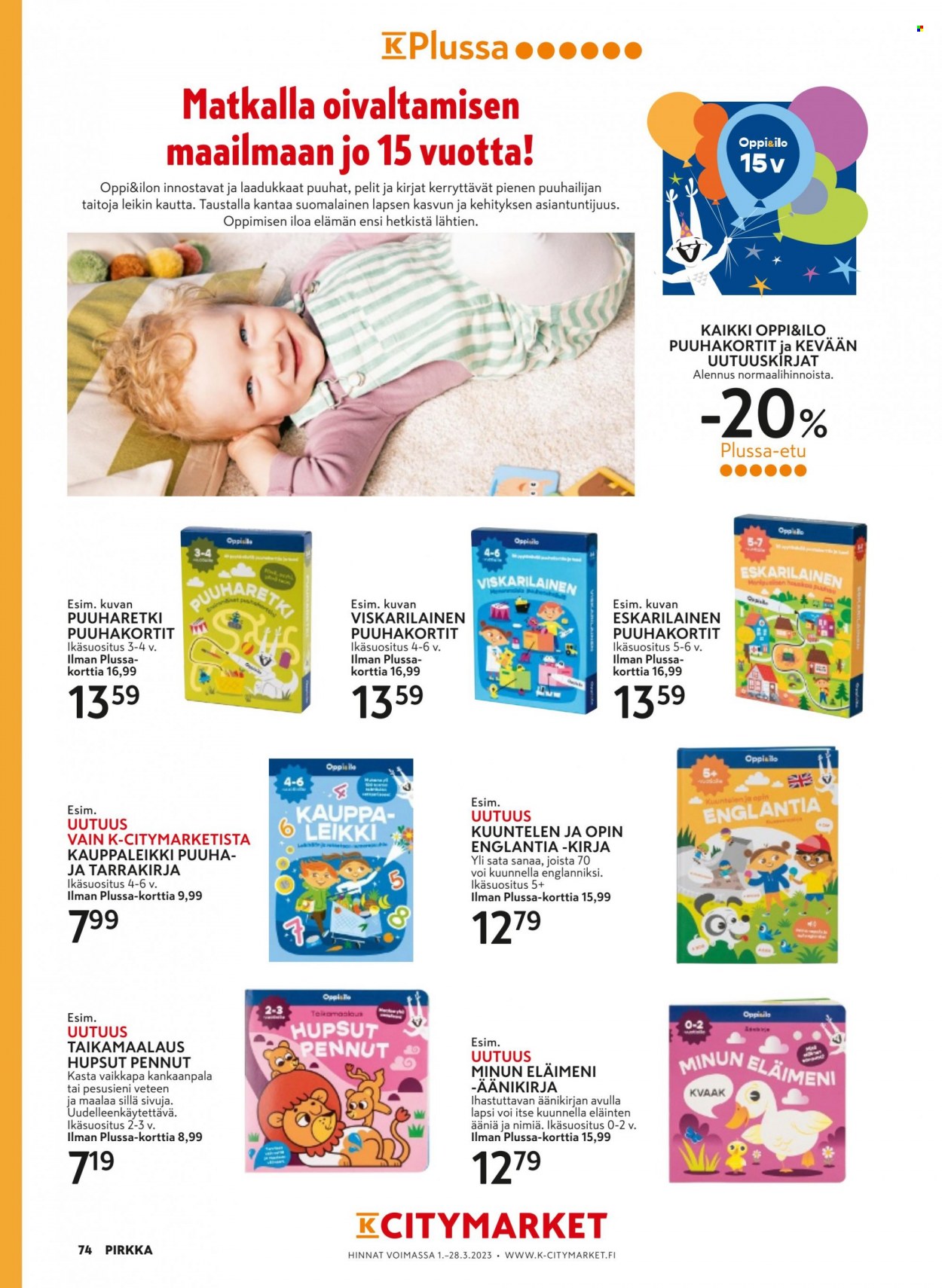 K-market tarjoukset - 01.03.2023 - 28.03.2023. Sivu 74