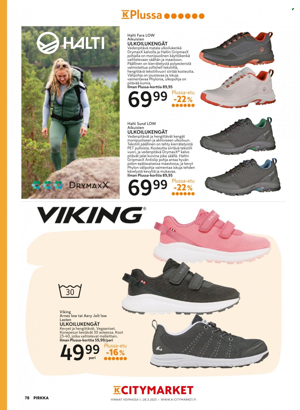 K-market tarjoukset - 01.03.2023 - 28.03.2023. Sivu 78