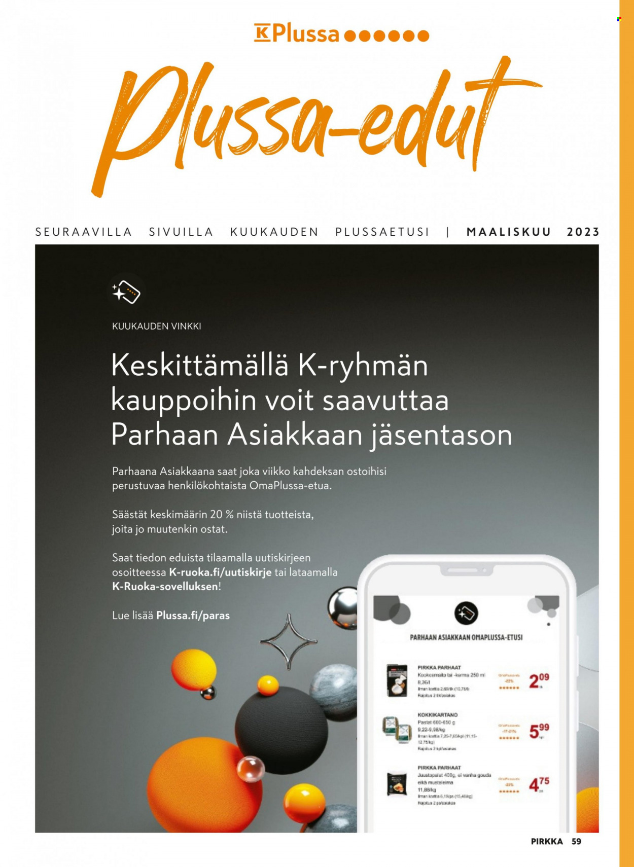 K-Supermarket tarjoukset - 01.03.2023 - 28.03.2023. Sivu 59