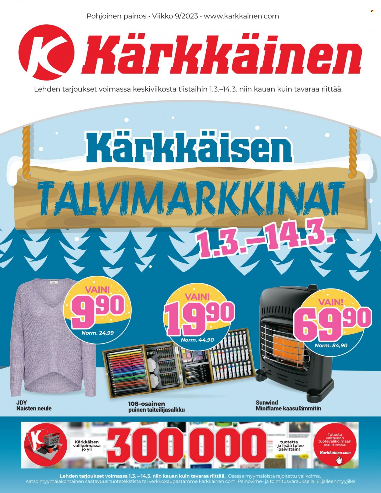 Kärkkäinen tarjoukset - 01.03.2023 - 14.03.2023. Sivu 1