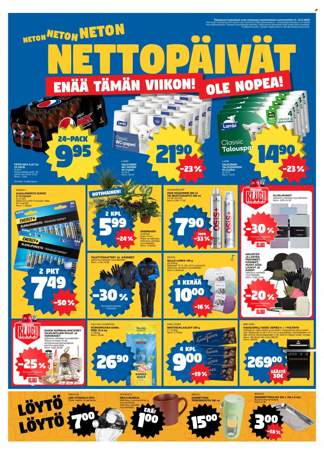 Tokmanni tarjoukset - 06.03.2023 - 12.03.2023. Sivu 12