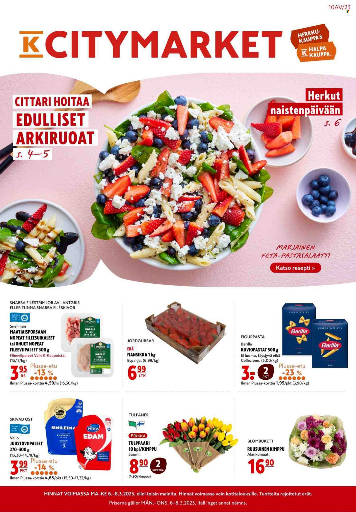 K-citymarket tarjoukset - 06.03.2023 - 12.03.2023. Sivu 1