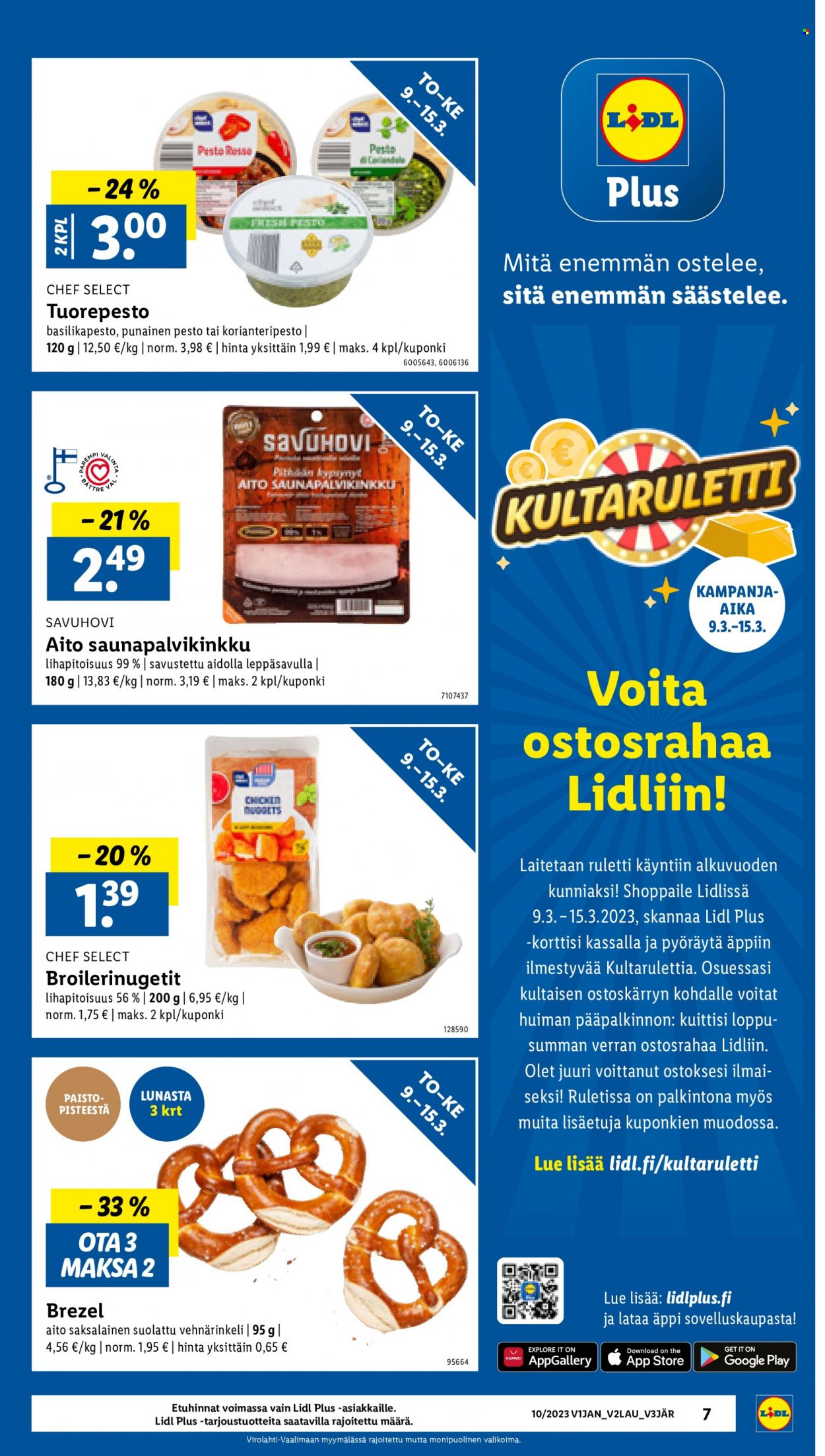 Lidl tarjoukset - 09.03.2023 - 15.03.2023. Sivu 9