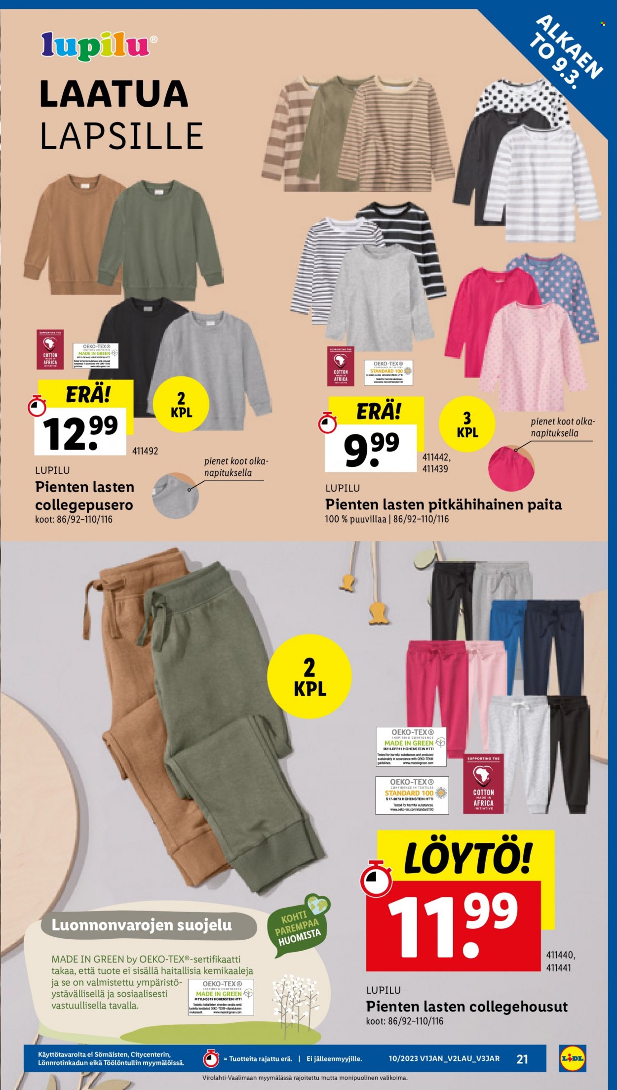 Lidl tarjoukset - 09.03.2023 - 15.03.2023. Sivu 23