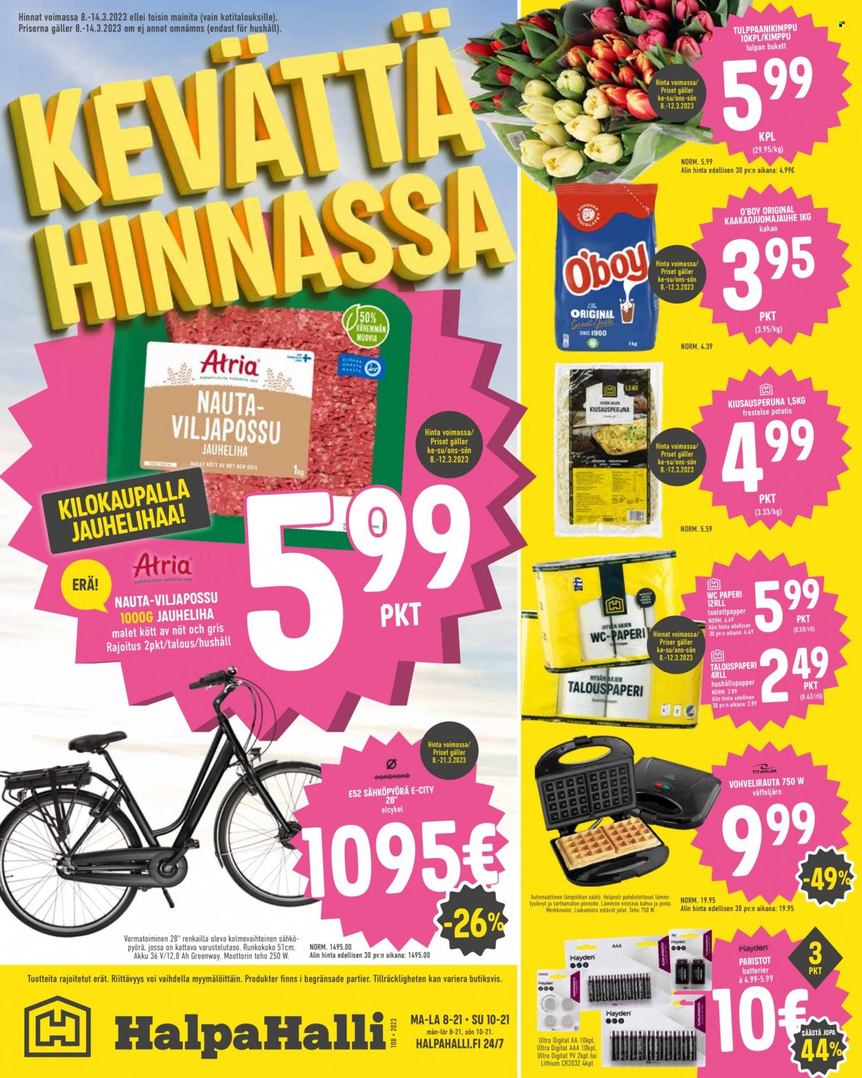 HalpaHalli tarjoukset - 08.03.2023 - 14.03.2023. Sivu 1