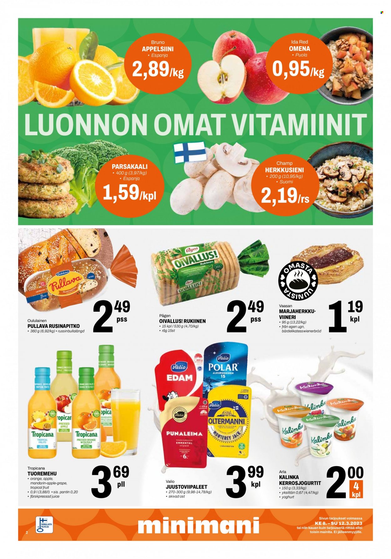 Minimani tarjoukset - 08.03.2023 - 12.03.2023. Sivu 2