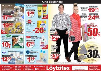 Löytötex tarjoukset  - 08.03.2023 - 14.03.2023.