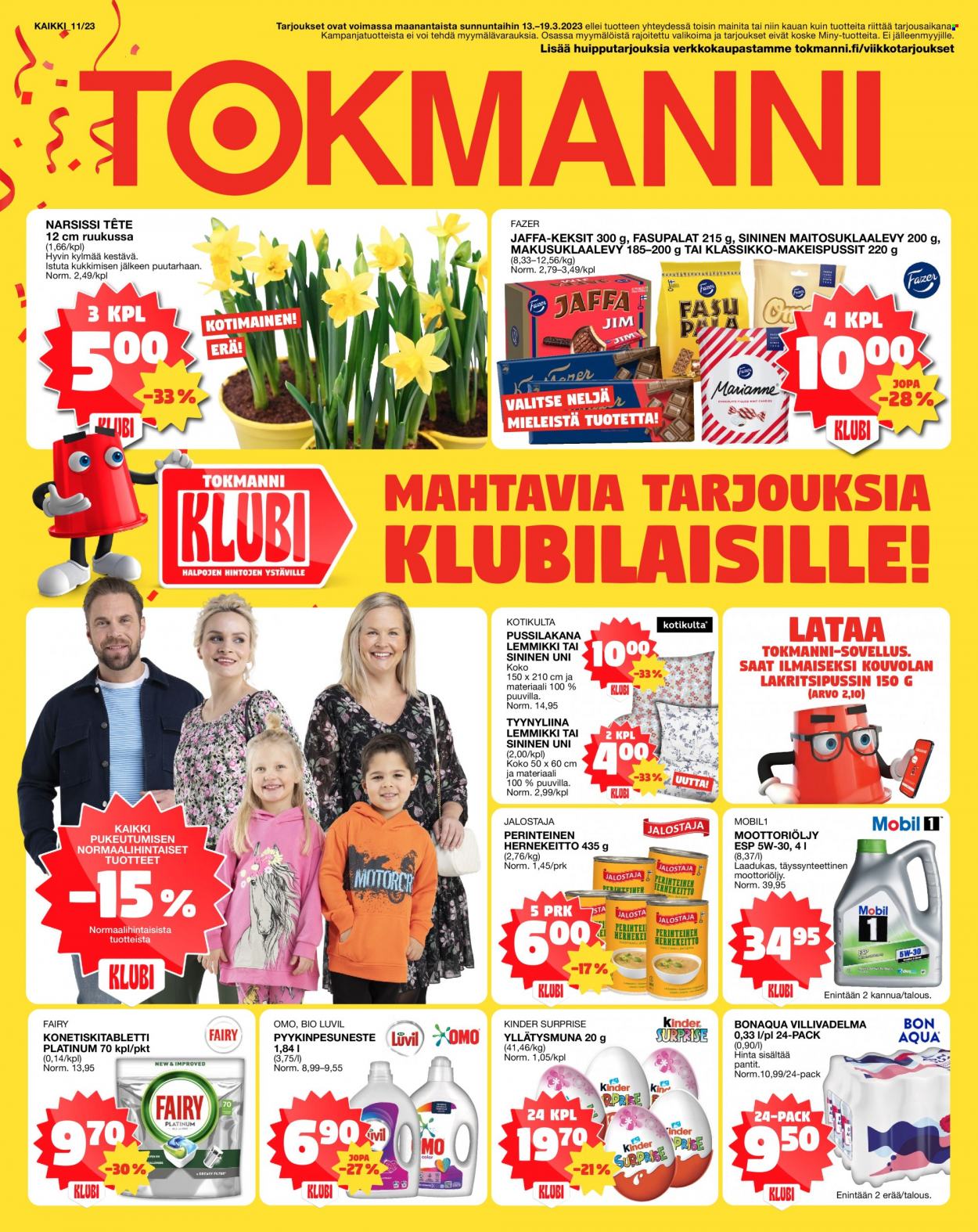 Tokmanni tarjoukset - 13.03.2023 - 19.03.2023. Sivu 1