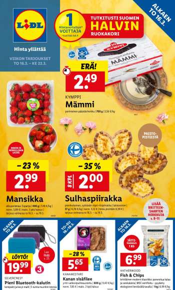 LIDL tarjoukset
