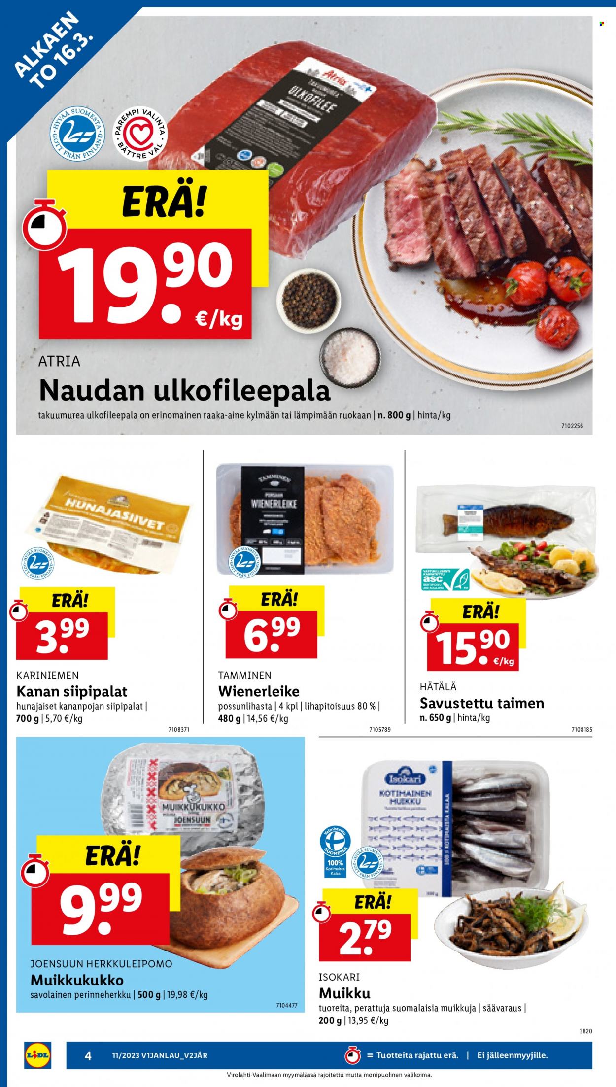Lidl tarjoukset - 16.03.2023 - 22.03.2023. Sivu 6