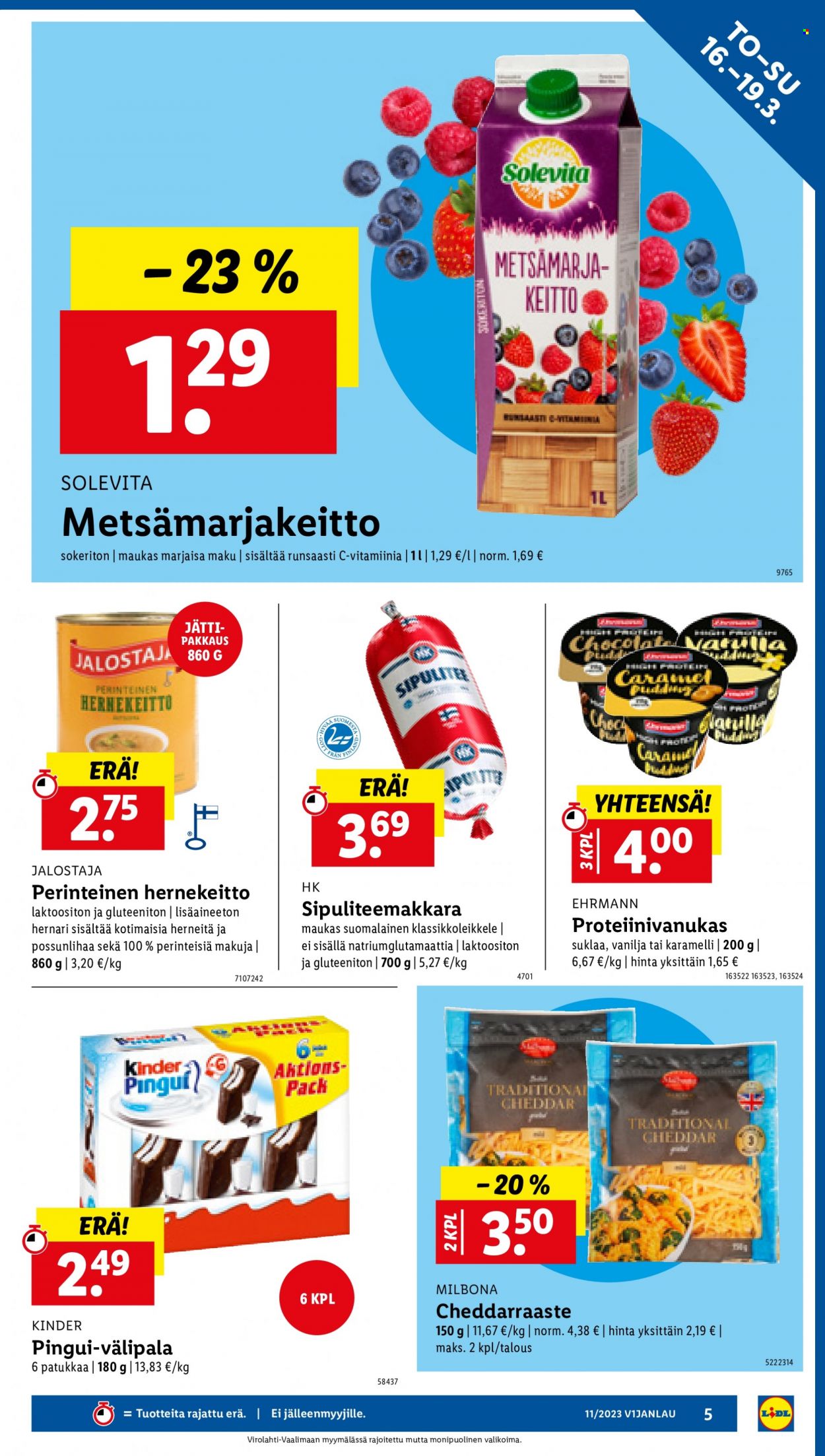 Lidl tarjoukset - 16.03.2023 - 22.03.2023. Sivu 7