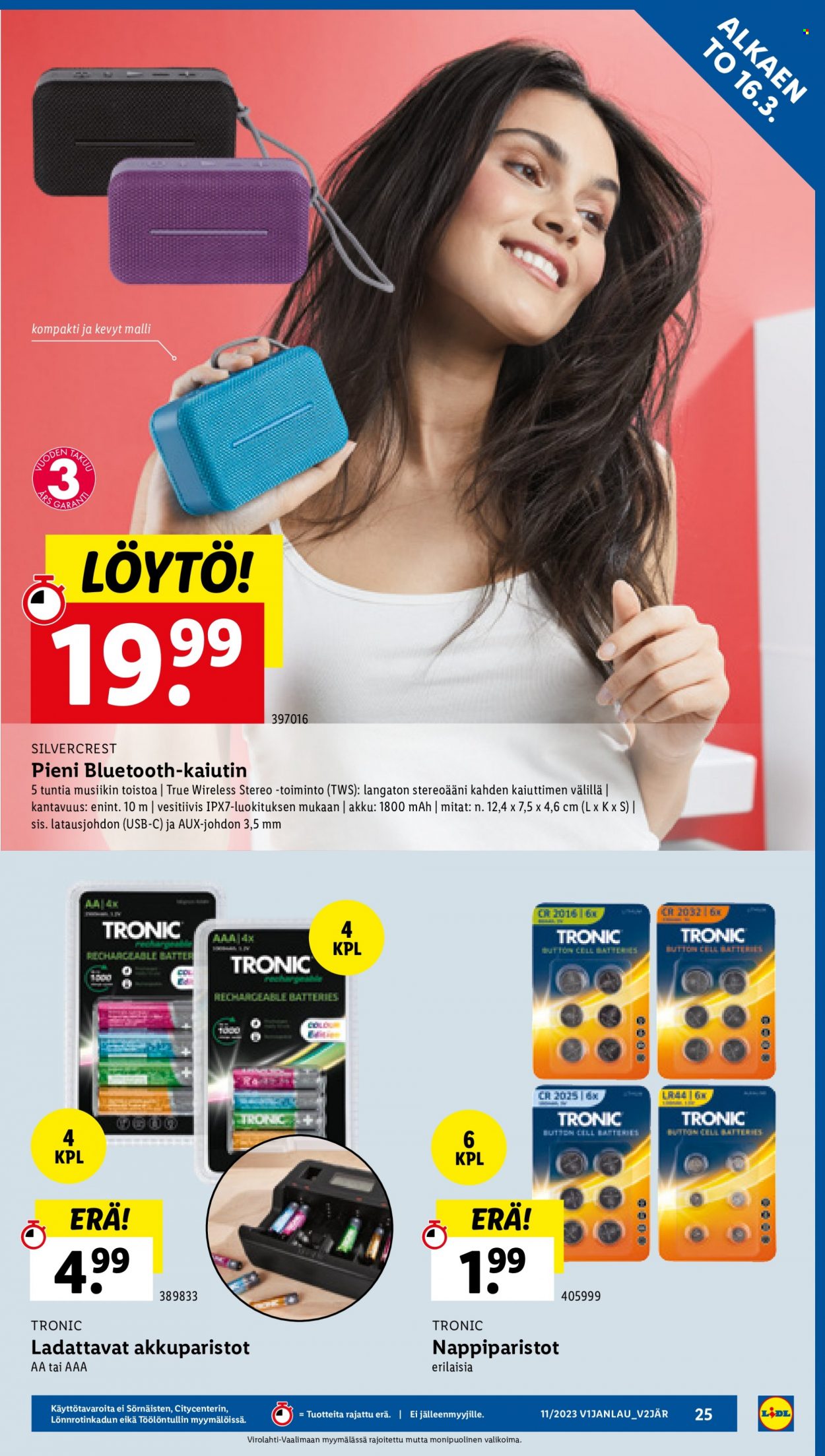 Lidl tarjoukset - 16.03.2023 - 22.03.2023. Sivu 27