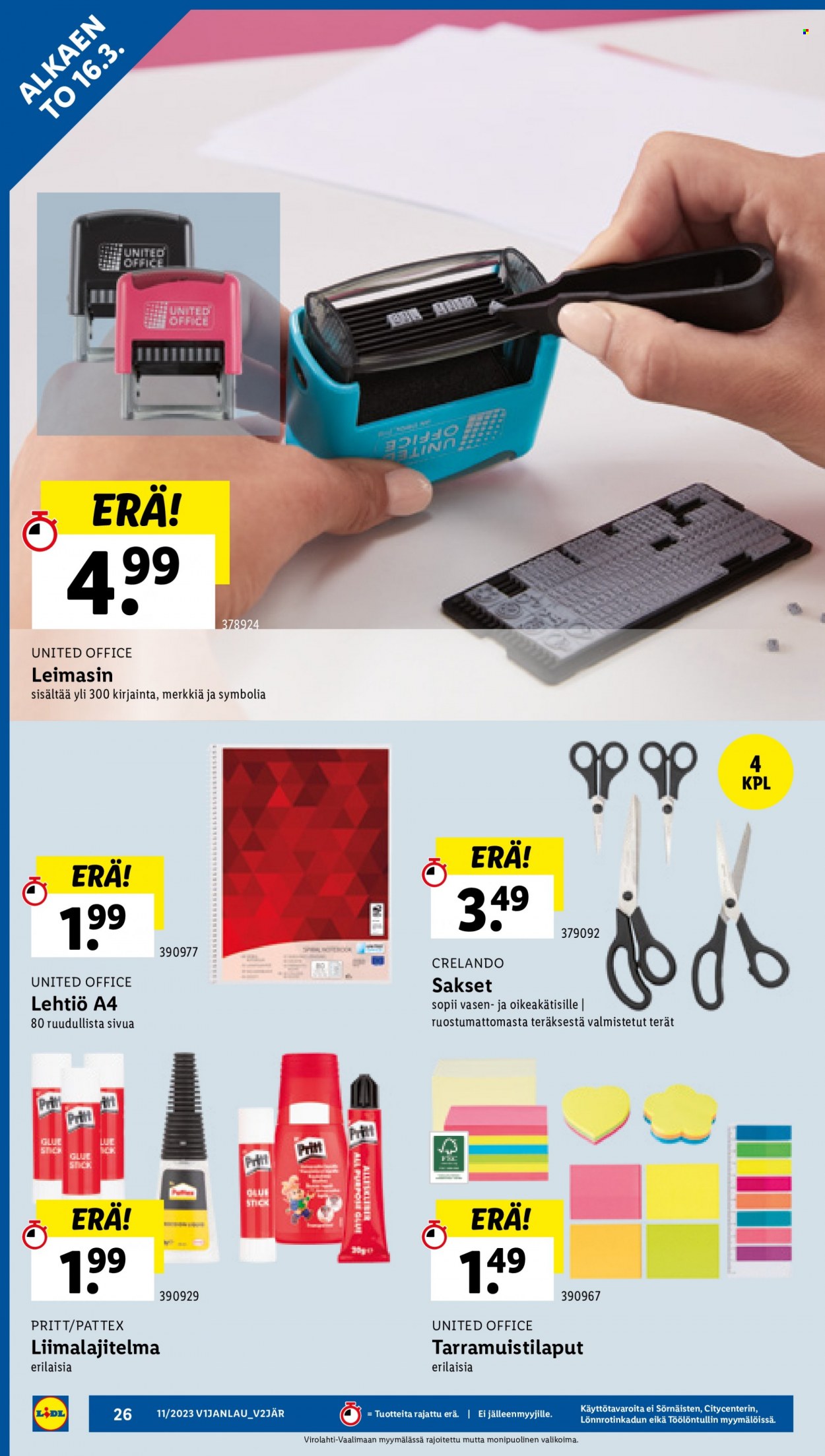 Lidl tarjoukset - 16.03.2023 - 22.03.2023. Sivu 28