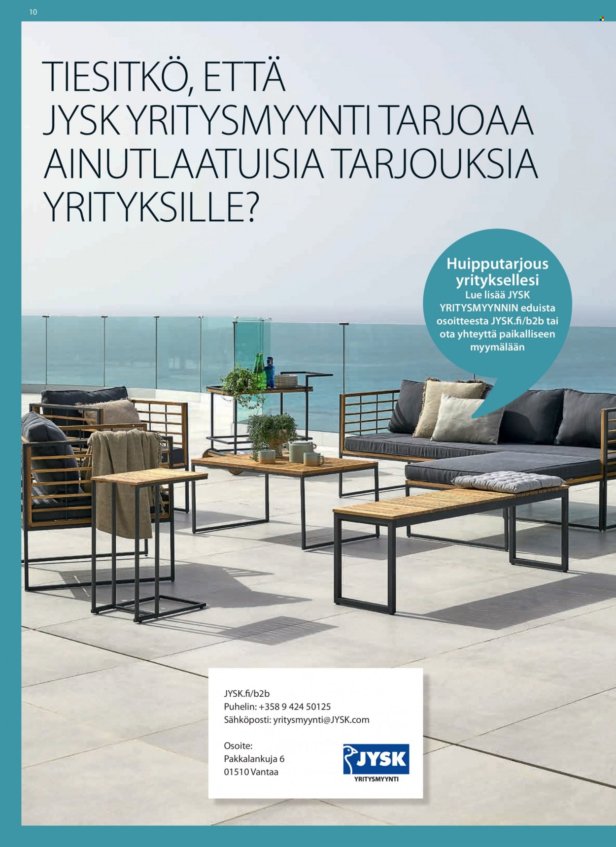 JYSK tarjoukset - 13.03.2023 - 09.04.2023. Sivu 10