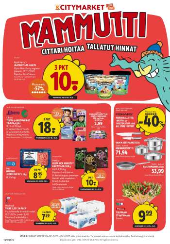K-citymarket tarjoukset  - 15.03.2023 - 26.03.2023.