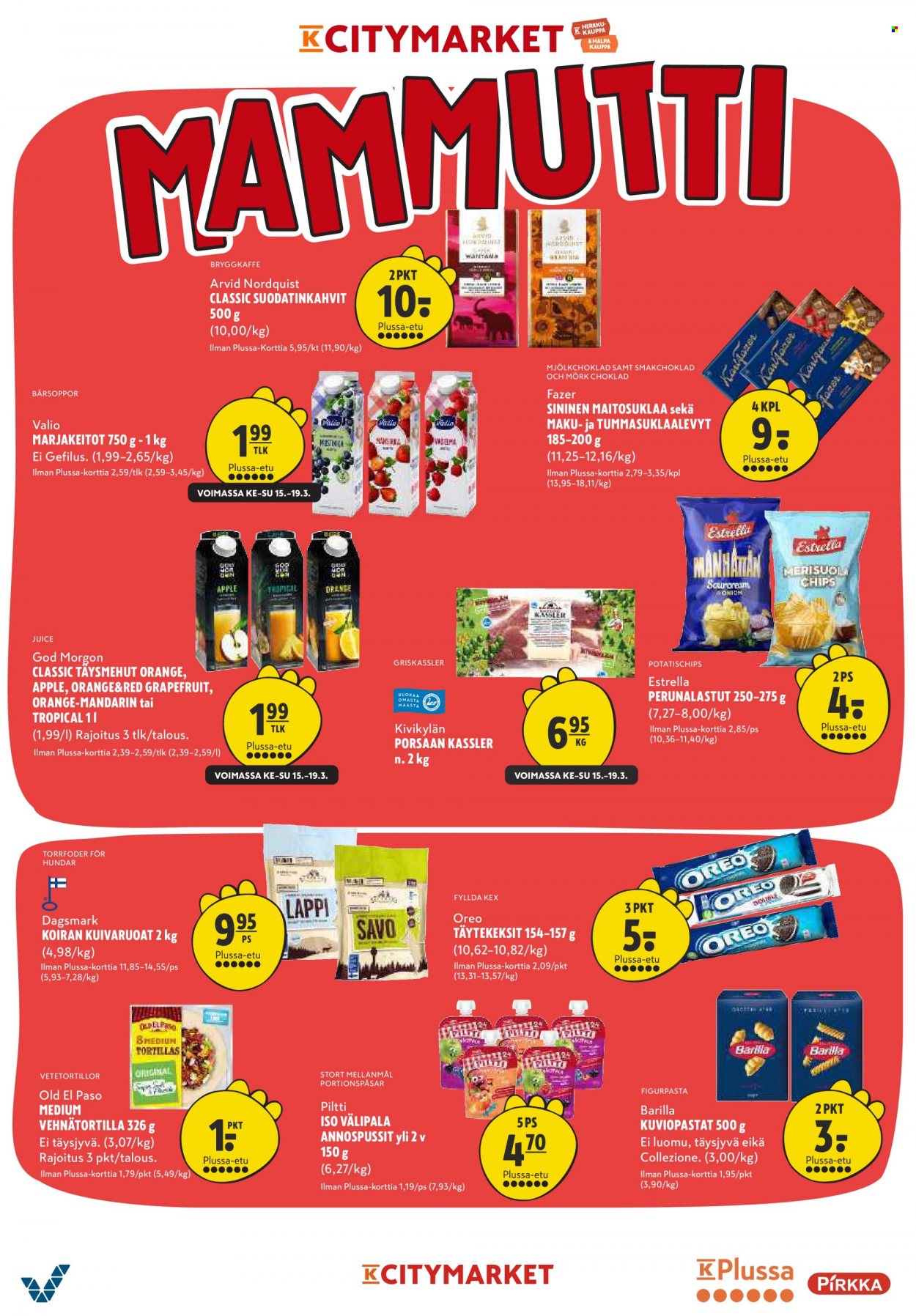 K-citymarket tarjoukset - 15.03.2023 - 26.03.2023. Sivu 16