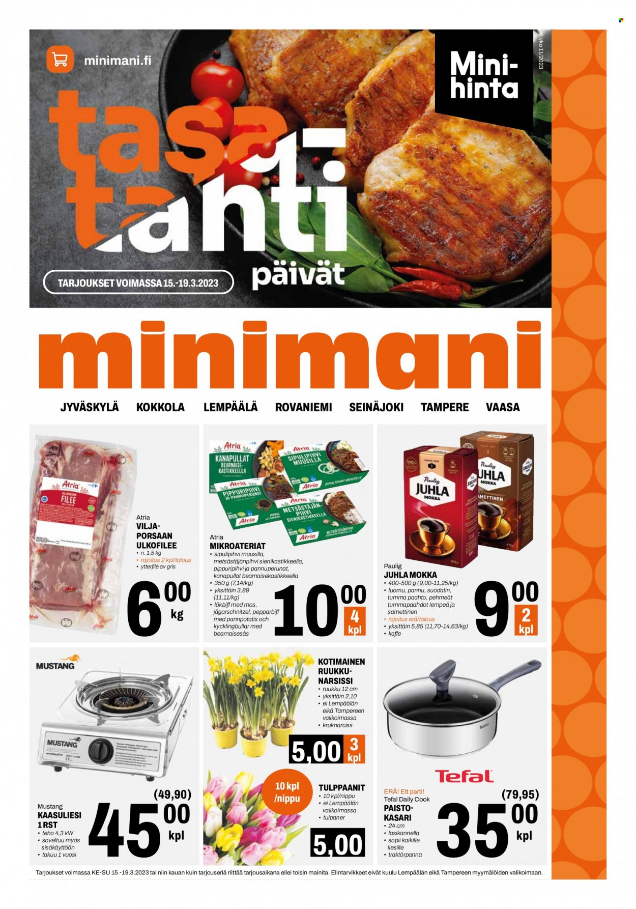 Minimani tarjoukset - 15.03.2023 - 19.03.2023. Sivu 1