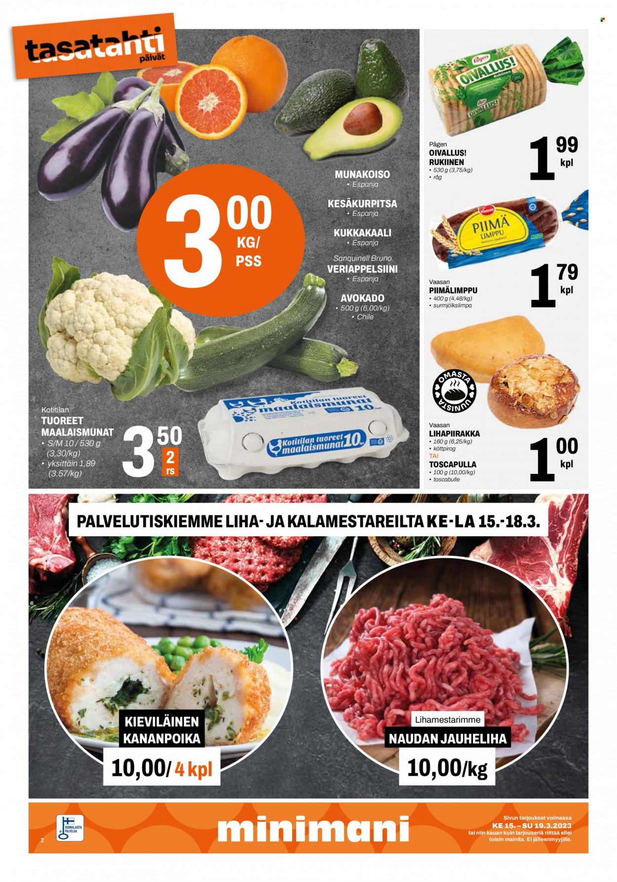 Minimani tarjoukset - 15.03.2023 - 19.03.2023. Sivu 2