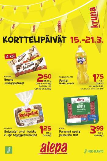 ALEPA tarjoukset