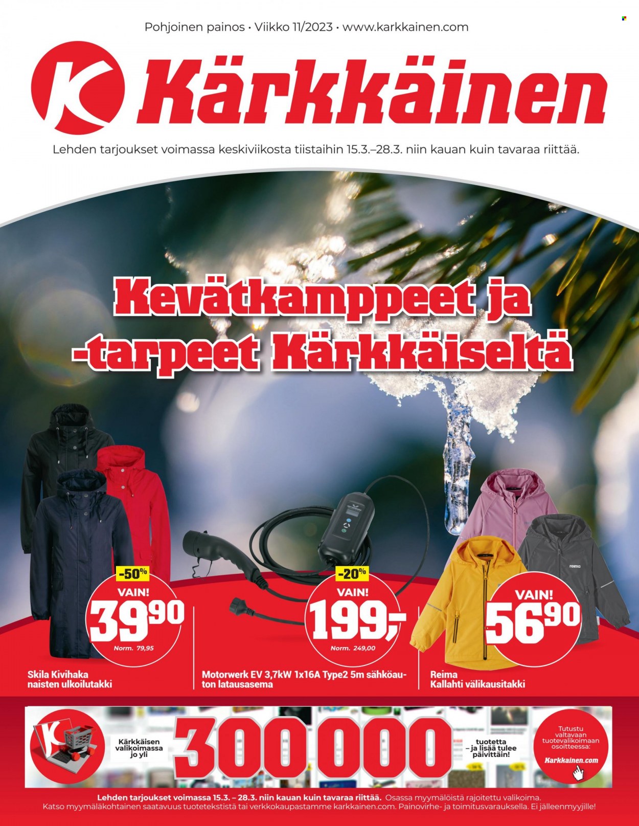 Kärkkäinen tarjoukset - 15.03.2023 - 28.03.2023. Sivu 1