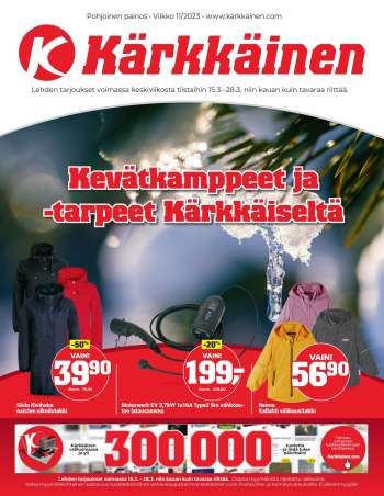 Kärkkäinen tarjoukset  - 15.03.2023 - 28.03.2023.