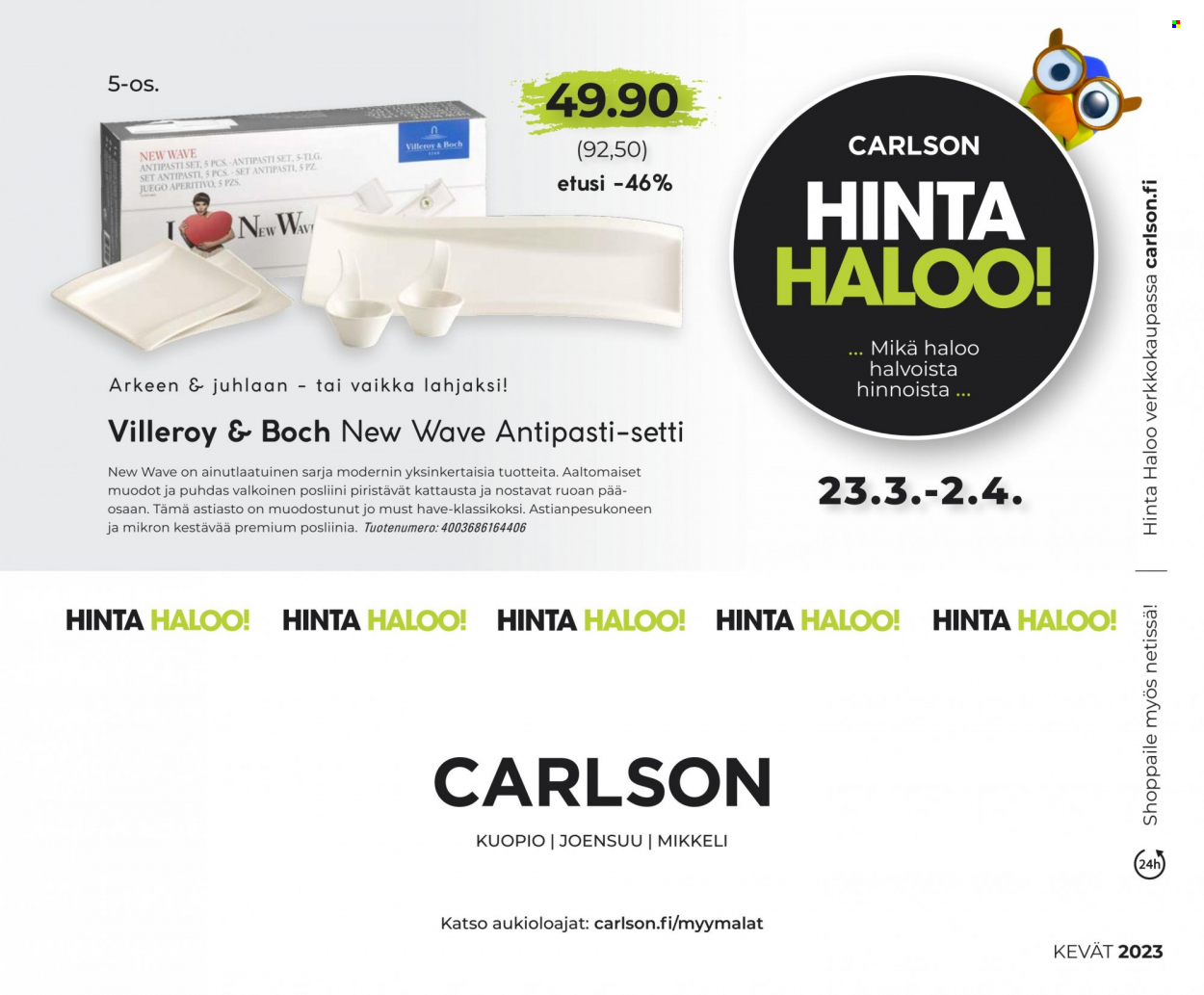 Carlson tarjoukset - 23.03.2023 - 02.04.2023. Sivu 24