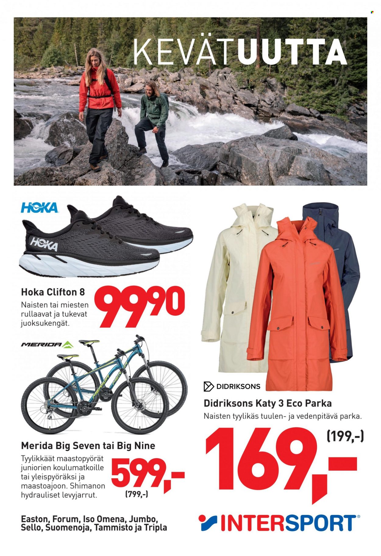 Intersport tarjoukset - 18.03.2023 - 26.03.2023. Sivu 1