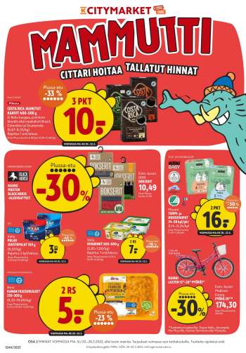 K-citymarket tarjoukset  - 20.03.2023 - 26.03.2023.