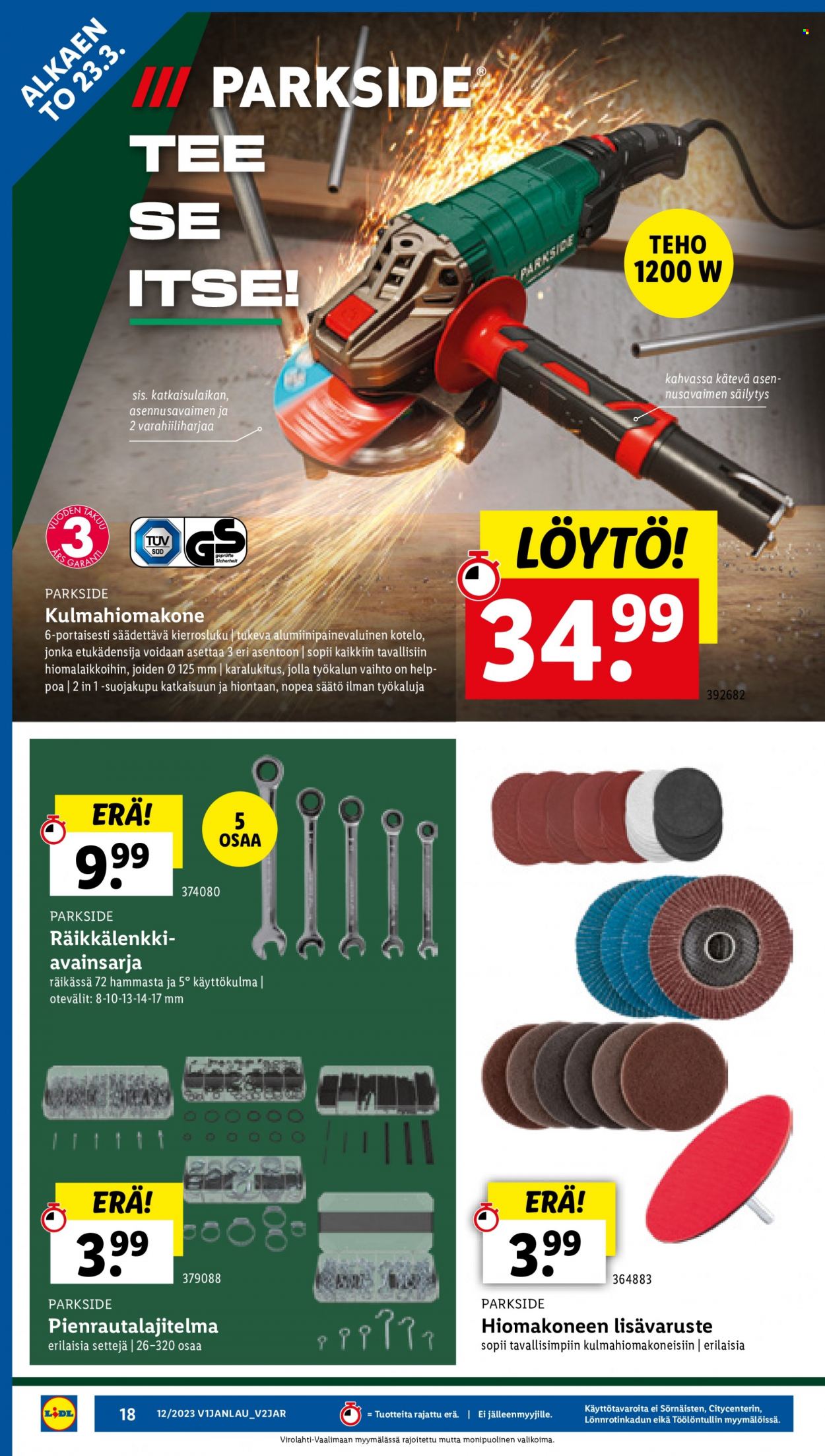 Lidl tarjoukset - 23.03.2023 - 29.03.2023. Sivu 20
