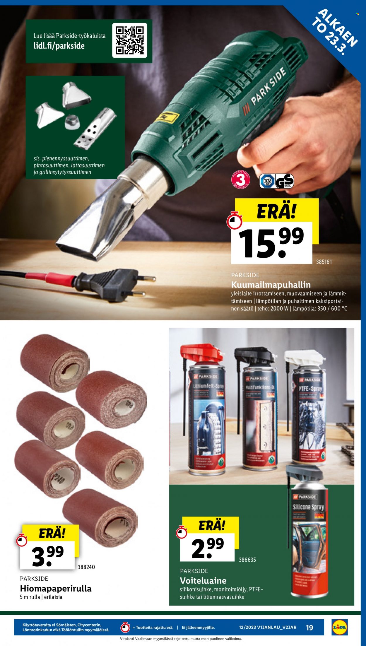 Lidl tarjoukset - 23.03.2023 - 29.03.2023. Sivu 21
