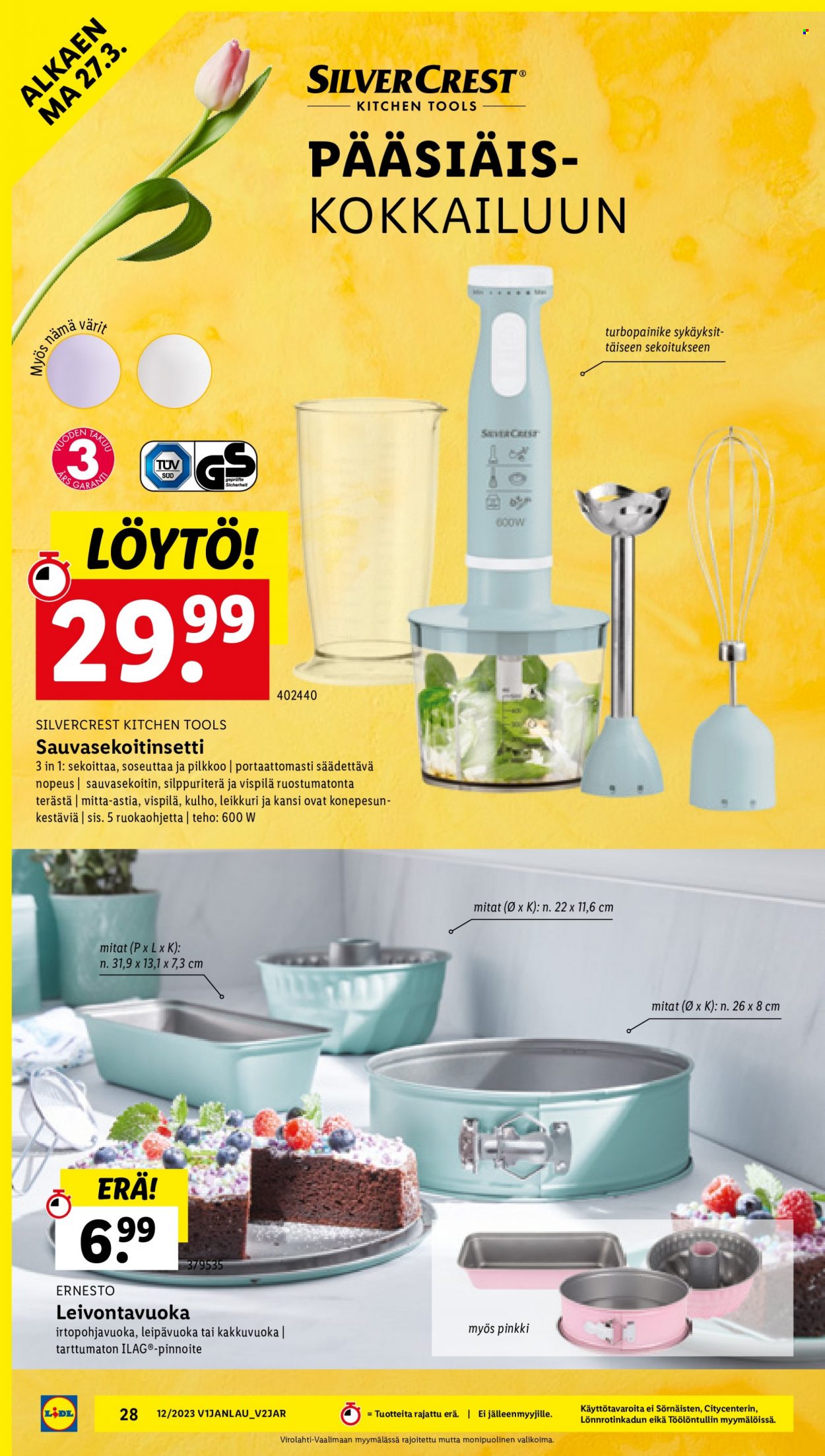 Lidl tarjoukset - 23.03.2023 - 29.03.2023. Sivu 30