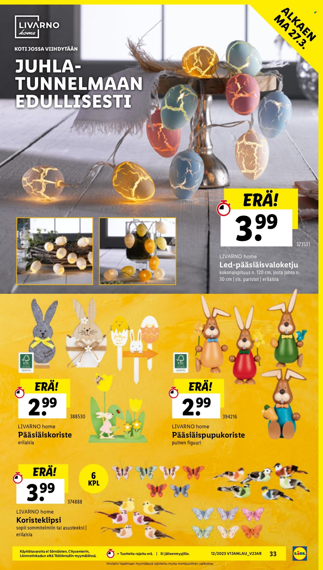 Lidl tarjoukset - 23.03.2023 - 29.03.2023. Sivu 35