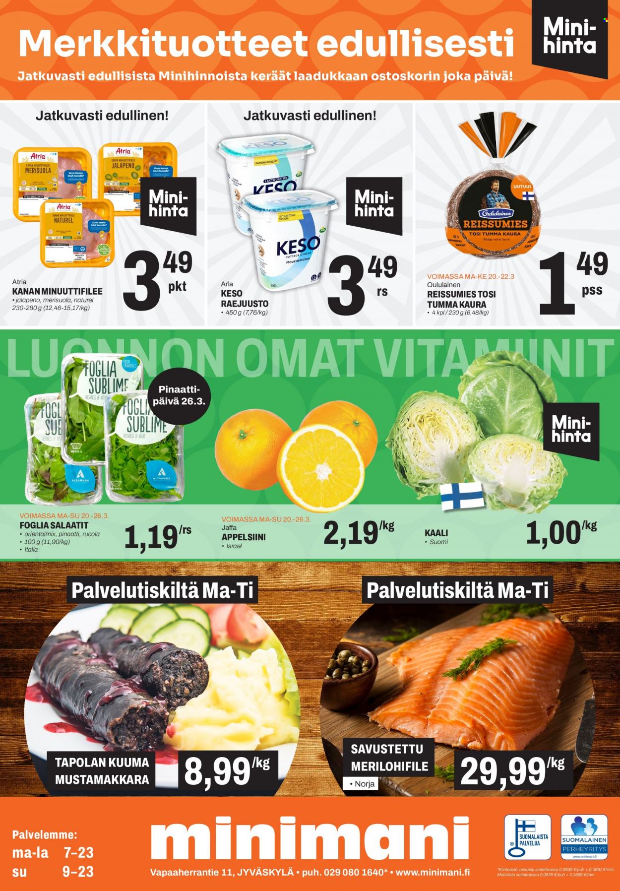 Minimani tarjoukset - 20.03.2023 - 26.03.2023. Sivu 1