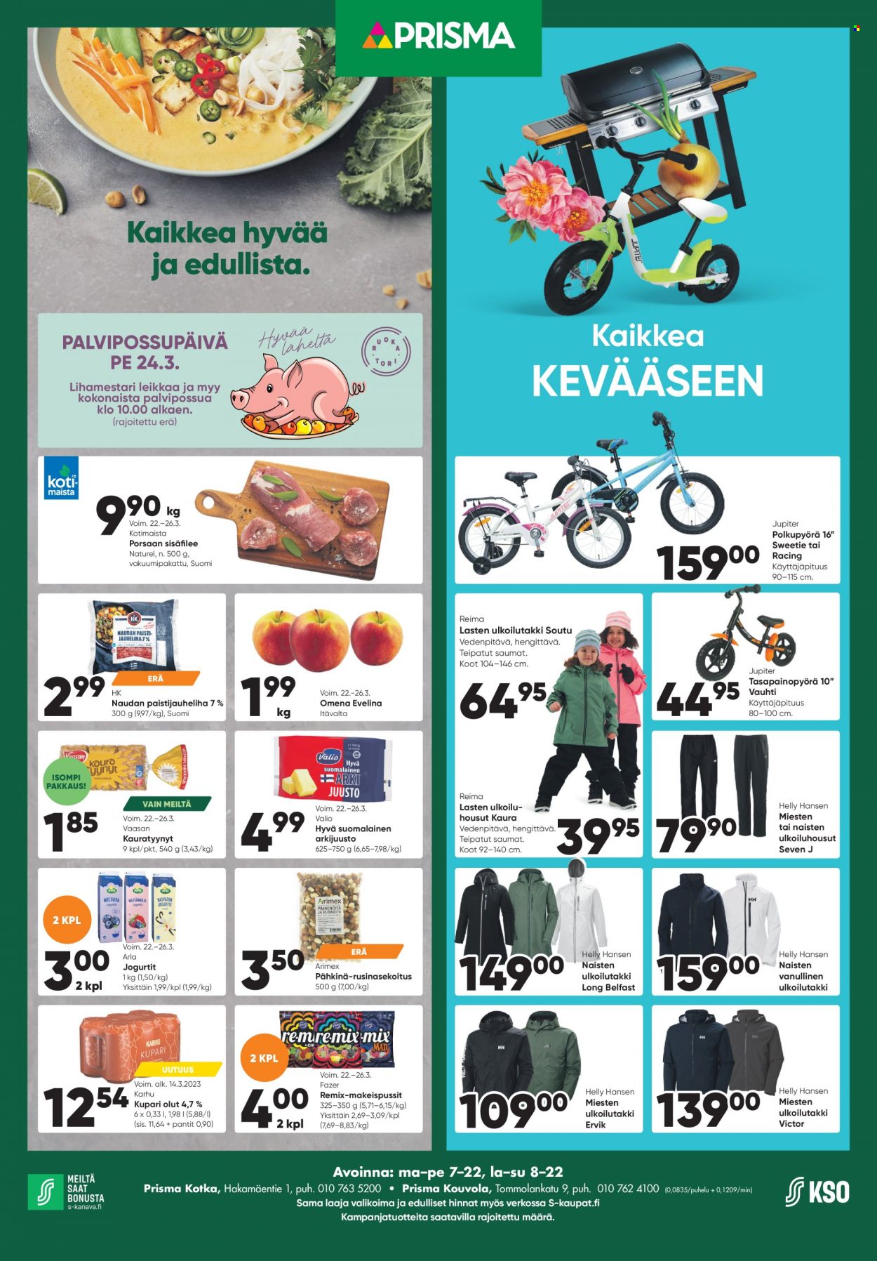 Prisma tarjoukset - 22.03.2023 - 26.03.2023. Sivu 1