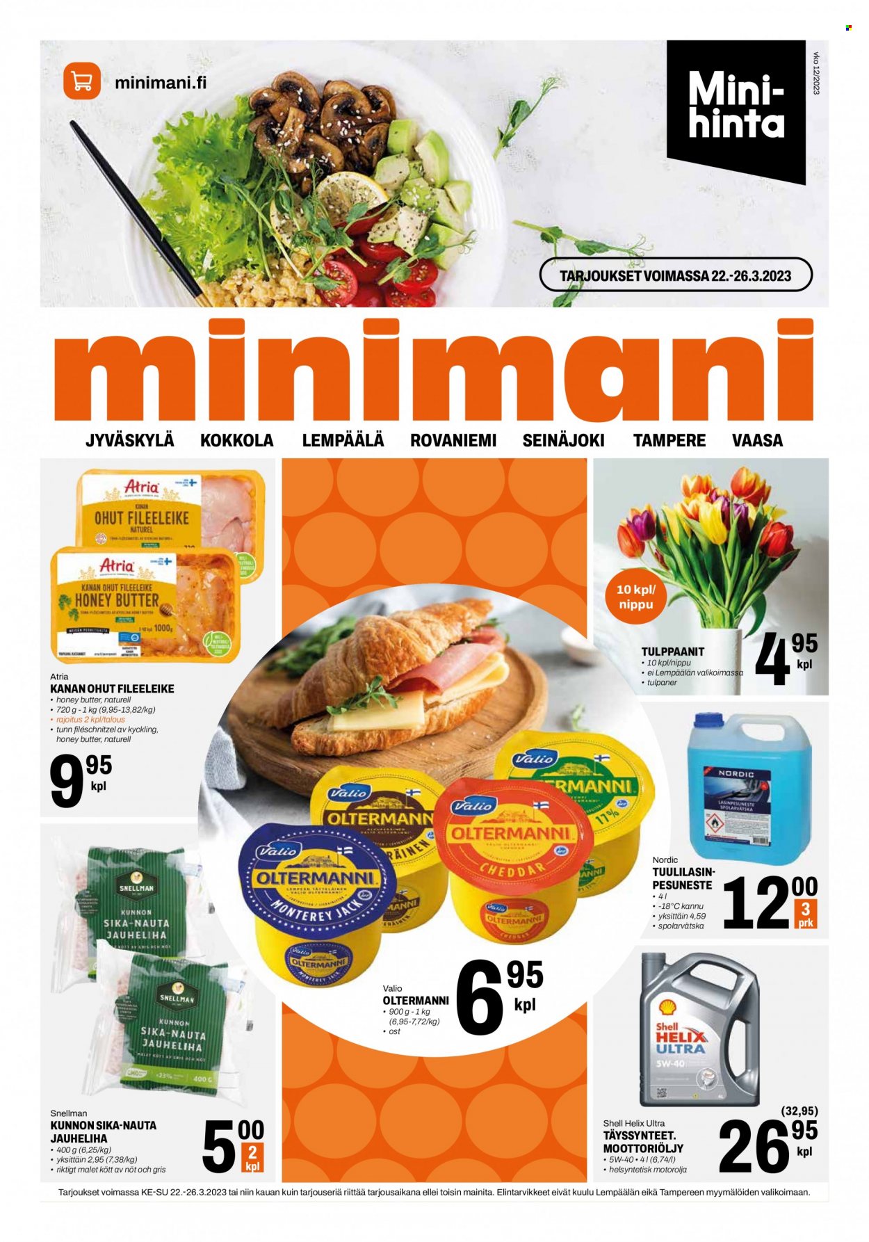 Minimani tarjoukset - 22.03.2023 - 26.03.2023. Sivu 1