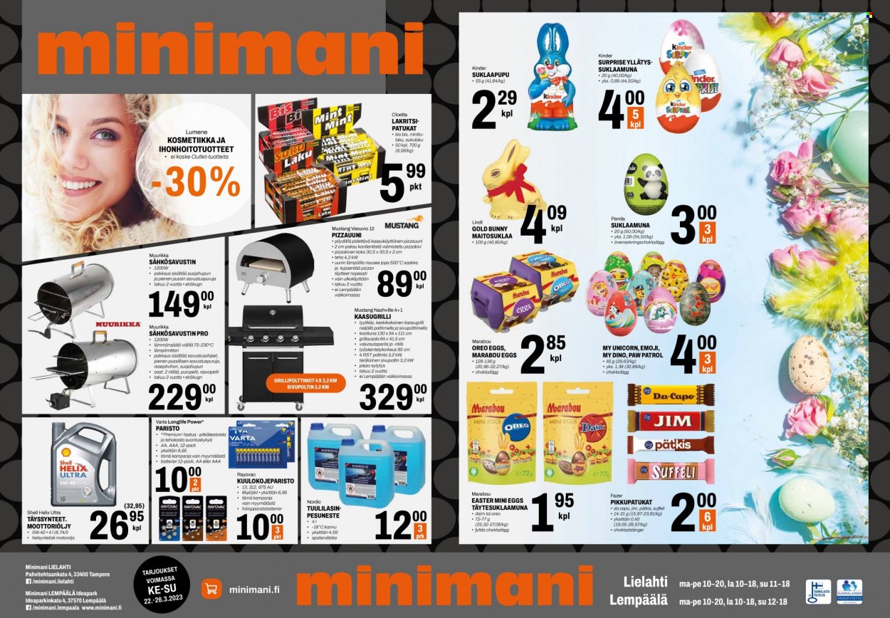 Minimani tarjoukset - 22.03.2023 - 26.03.2023. Sivu 1
