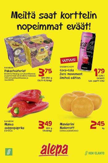 Alepa tarjoukset  - 22.03.2023 - 28.03.2023.