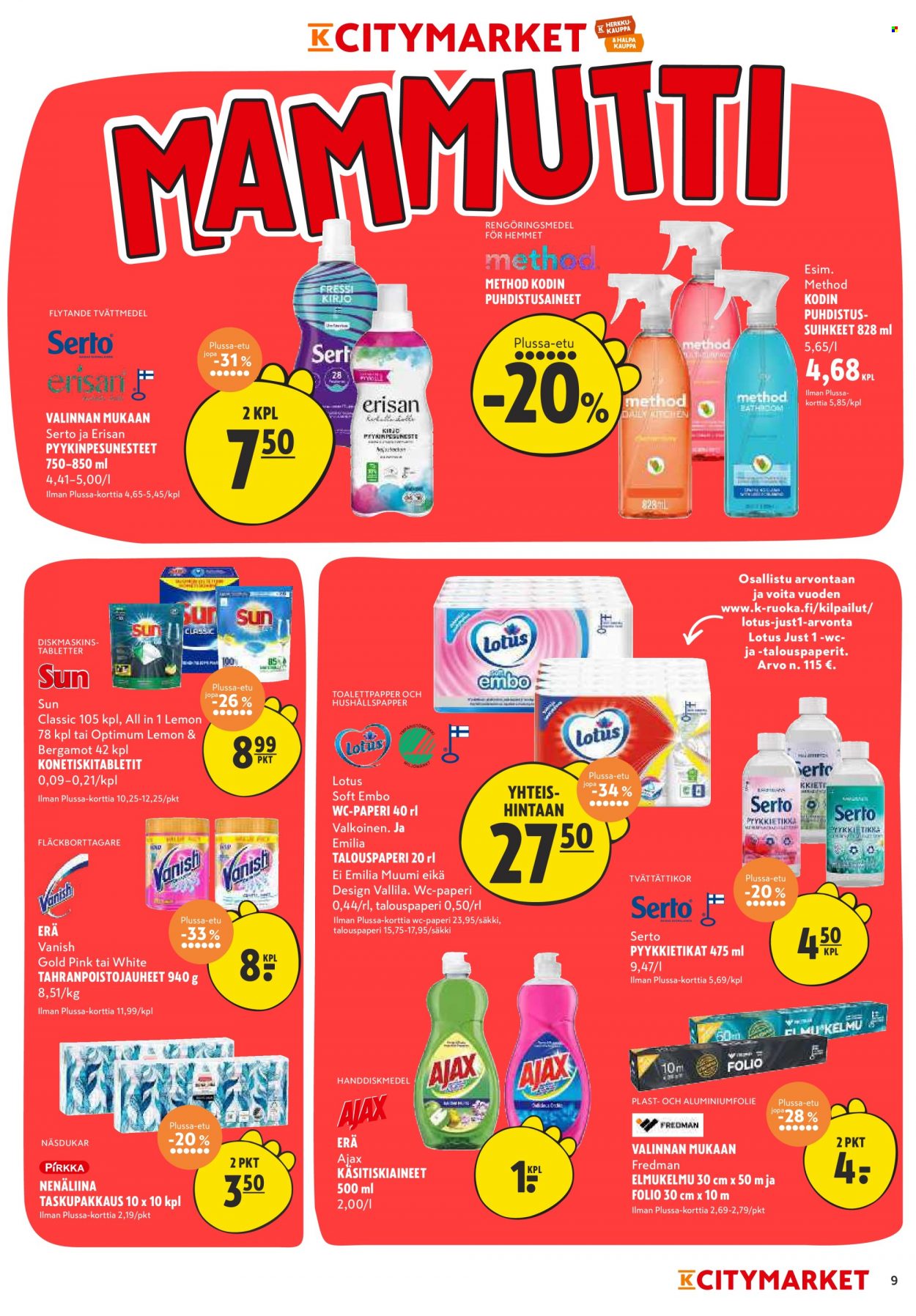K-citymarket tarjoukset - 23.03.2023 - 26.03.2023. Sivu 9