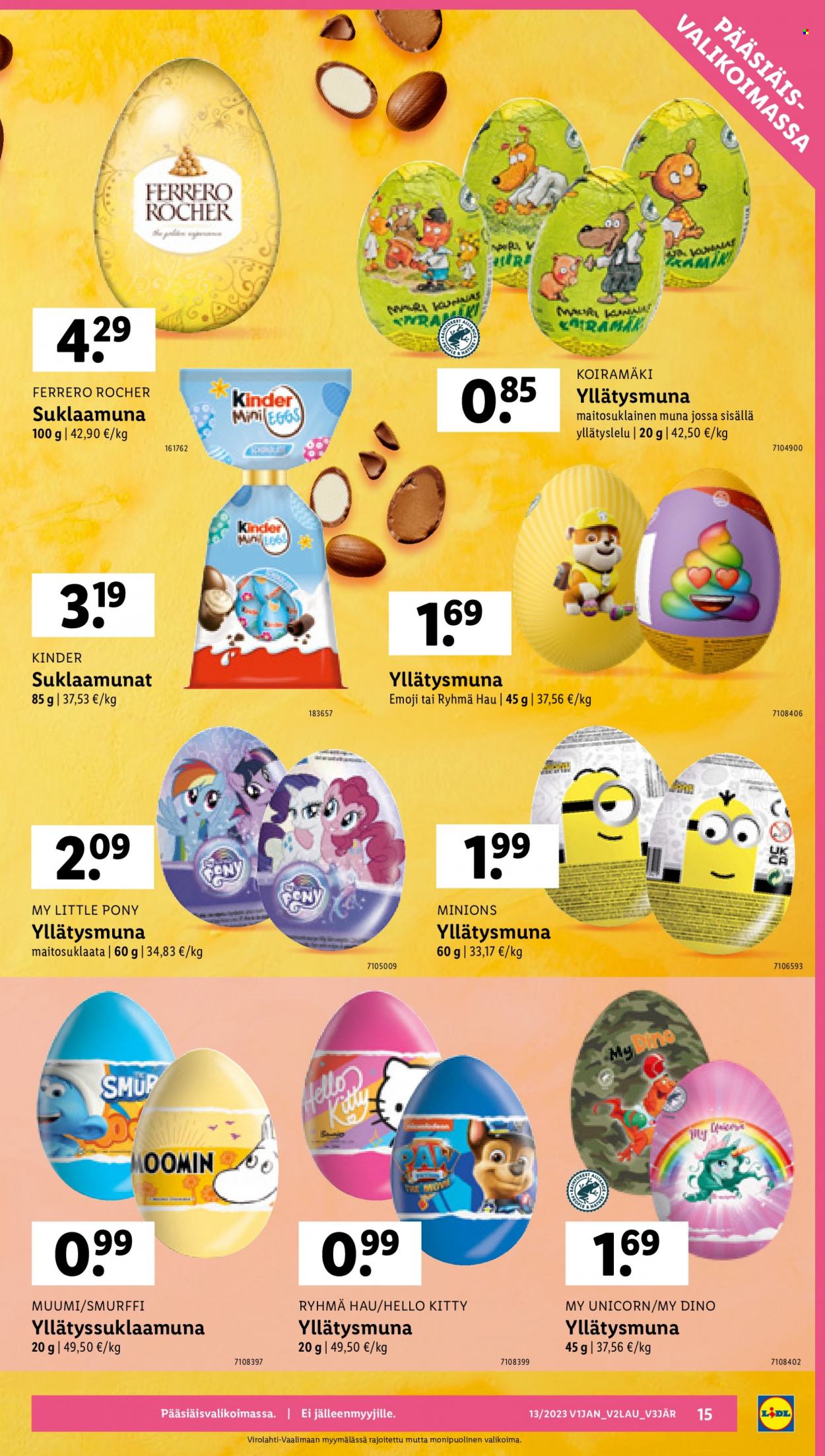 Lidl tarjoukset - 30.03.2023 - 02.04.2023. Sivu 17