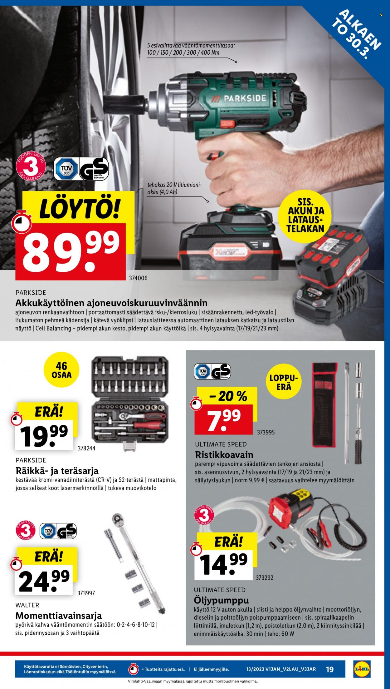 Lidl tarjoukset - 30.03.2023 - 02.04.2023. Sivu 21
