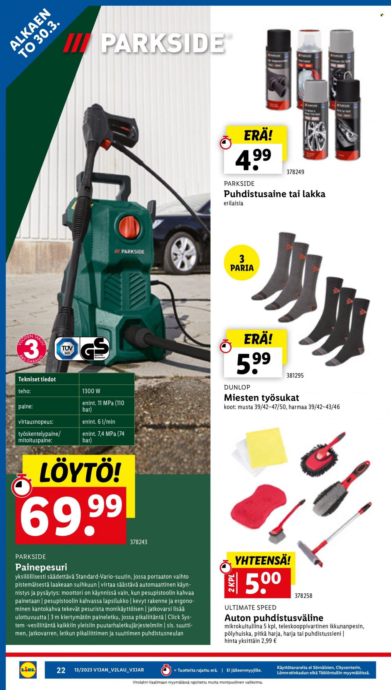 Lidl tarjoukset - 30.03.2023 - 02.04.2023. Sivu 24