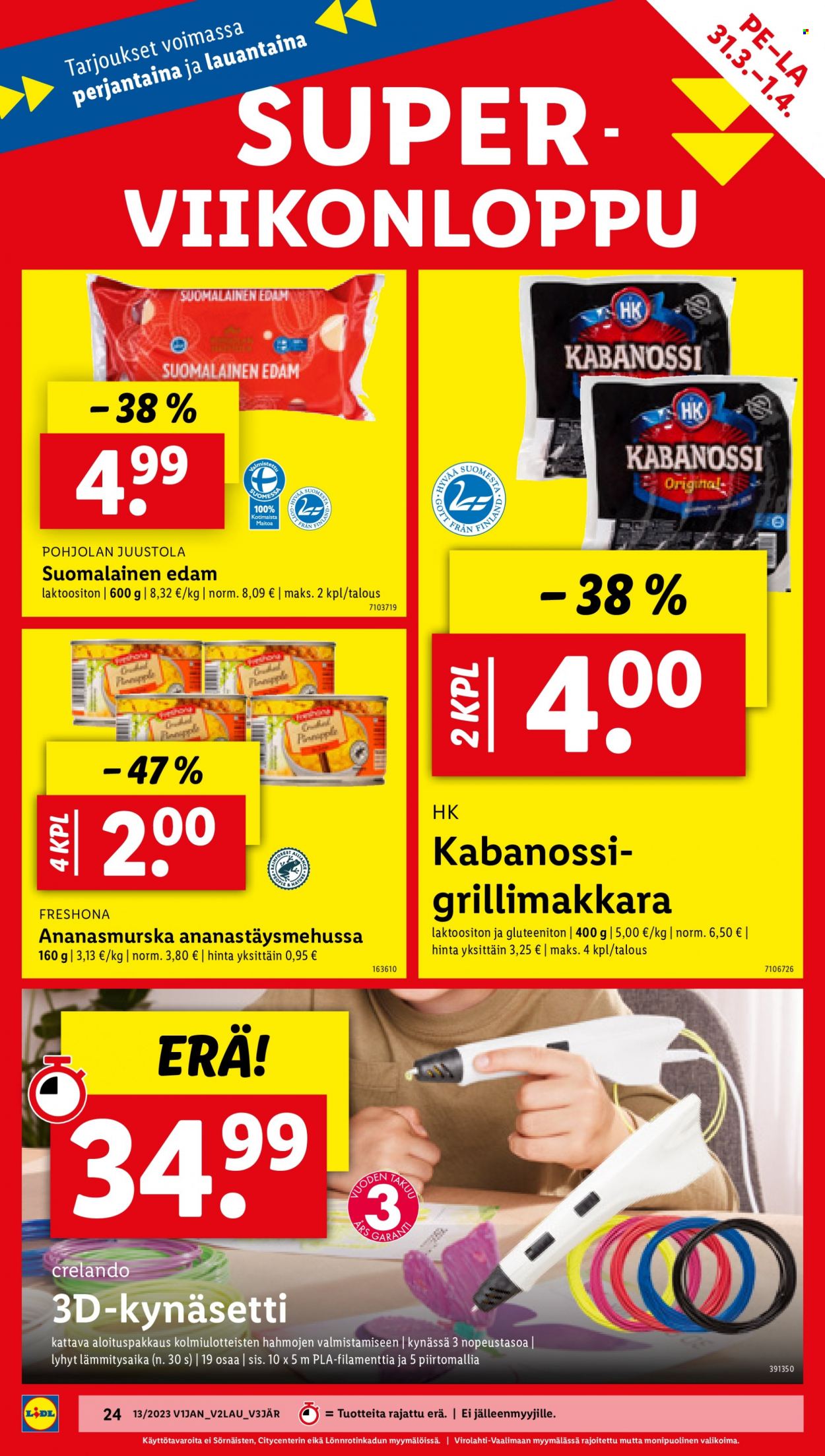 Lidl tarjoukset - 30.03.2023 - 02.04.2023. Sivu 26