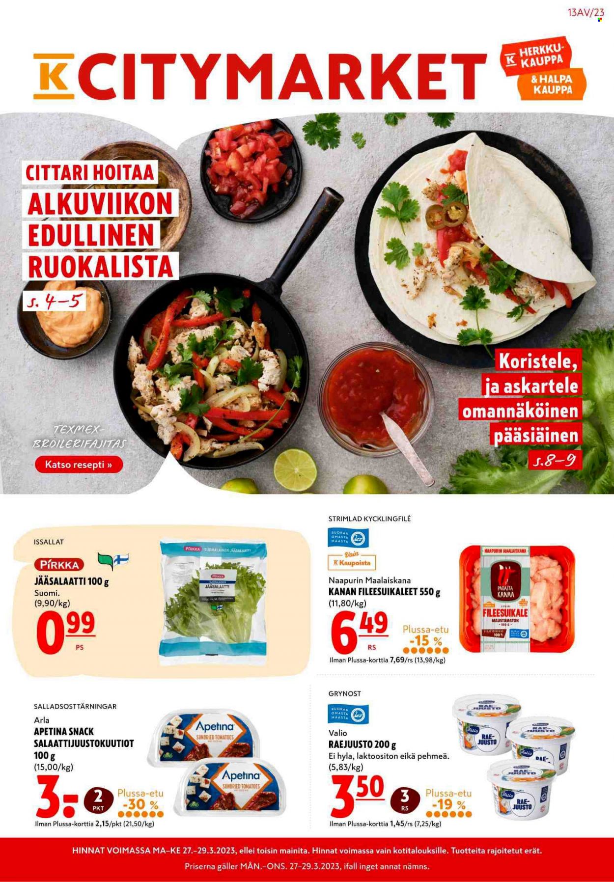 K-citymarket tarjoukset - 27.03.2023 - 02.04.2023. Sivu 1