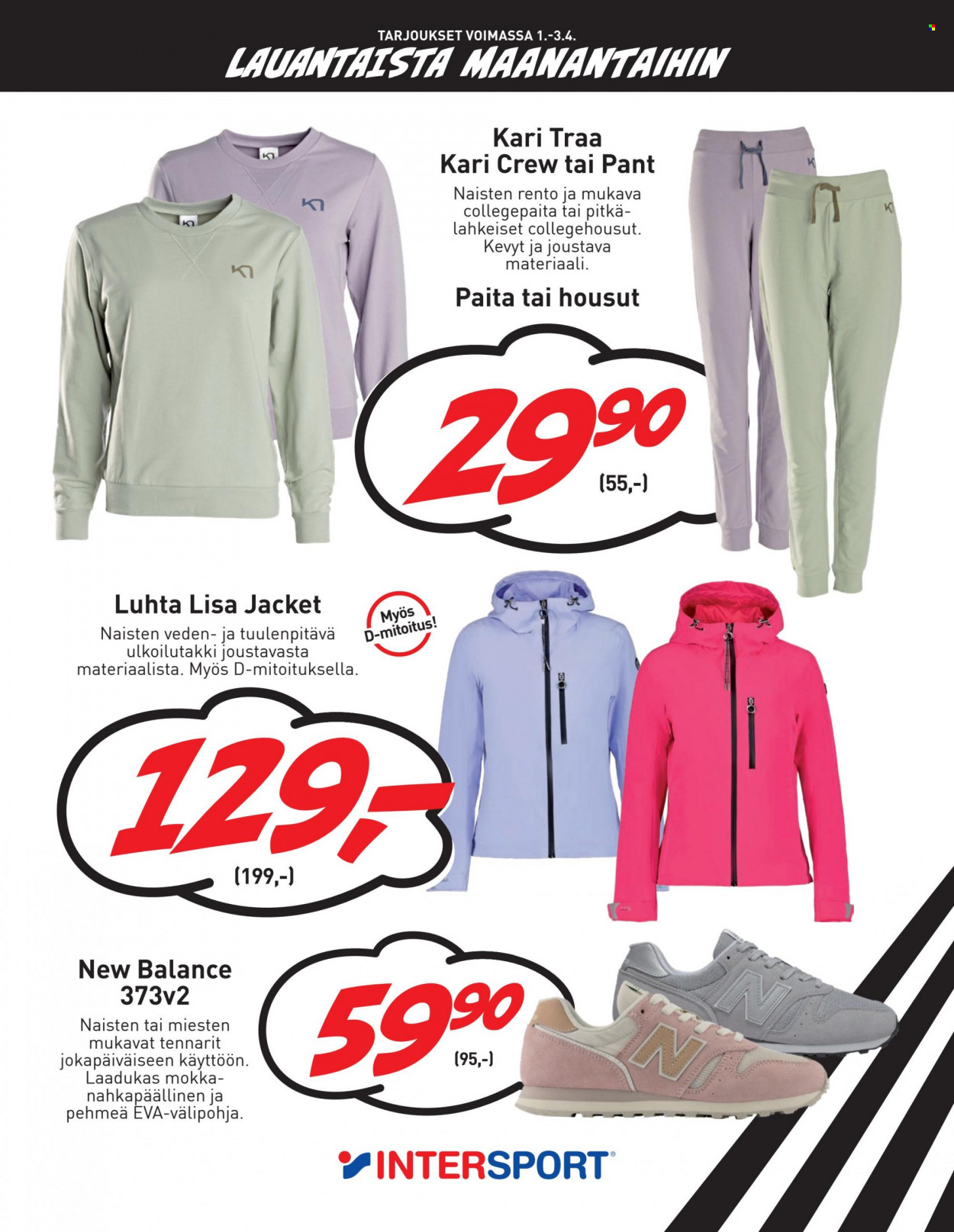 Intersport tarjoukset - 29.03.2023 - 03.04.2023. Sivu 21