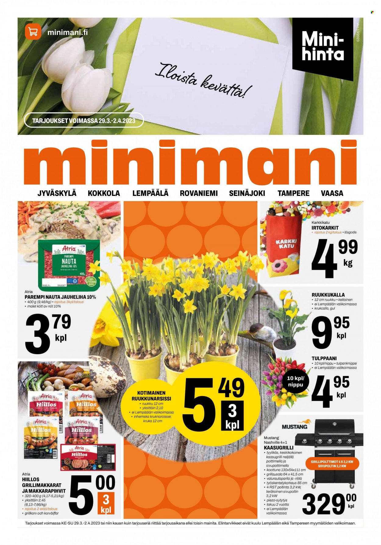 Minimani tarjoukset - 29.03.2023 - 02.04.2023. Sivu 1