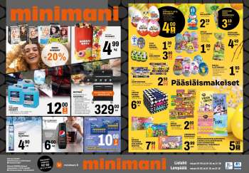 Minimani tarjoukset  - 29.03.2023 - 02.04.2023.