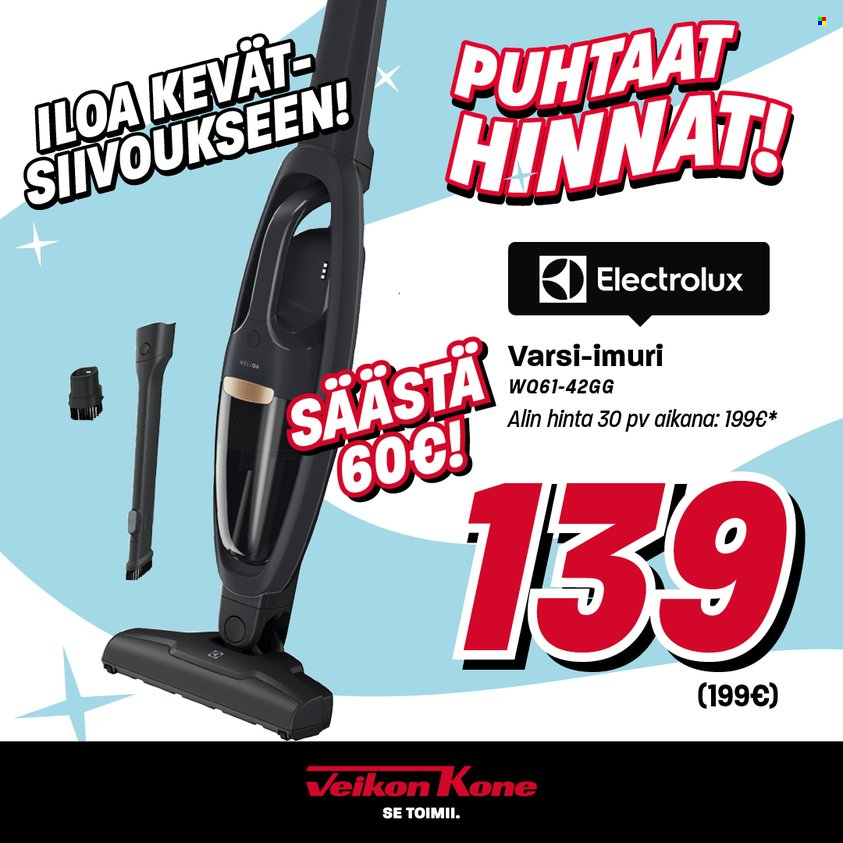 Veikon Kone tarjoukset. Sivu 1