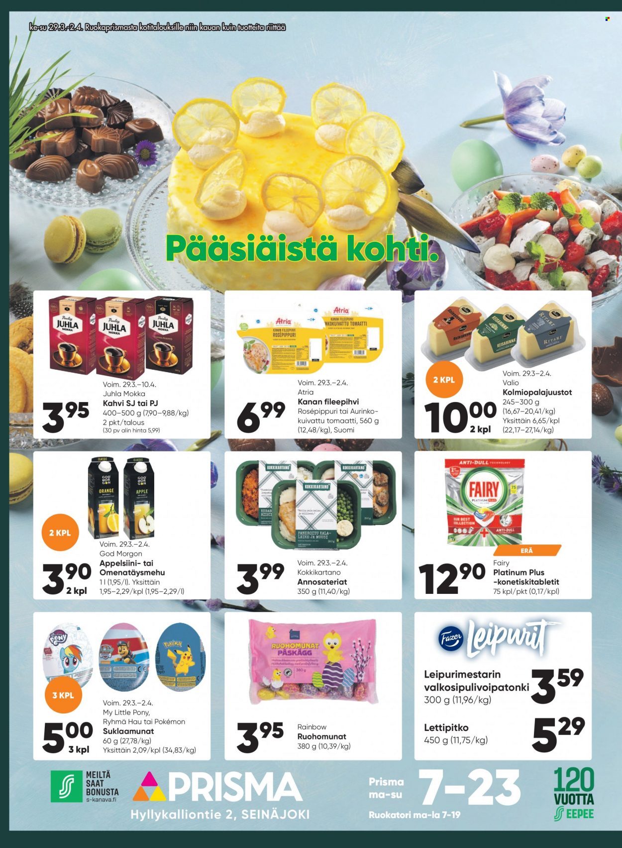 Prisma tarjoukset - 29.03.2023 - 02.04.2023. Sivu 1