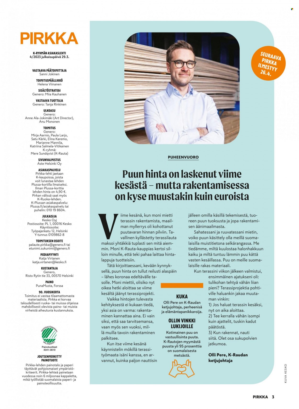 K-market tarjoukset - 29.03.2023 - 25.04.2023. Sivu 3