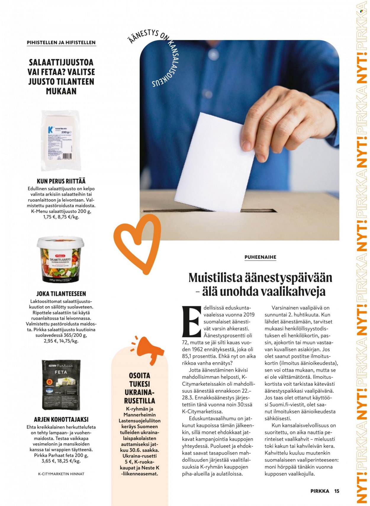 K-market tarjoukset - 29.03.2023 - 25.04.2023. Sivu 15